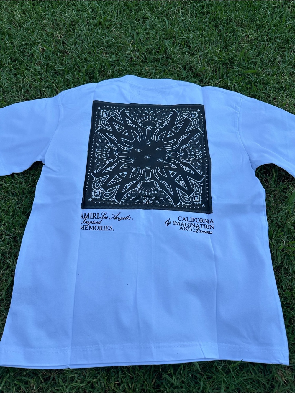 Amiri men’s white shirt